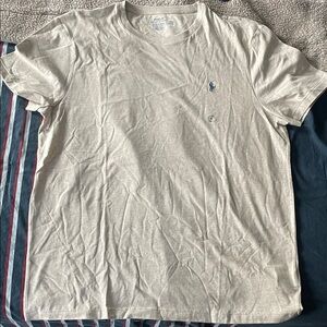 Polo by Ralph Lauren Men's Light Gray Tee